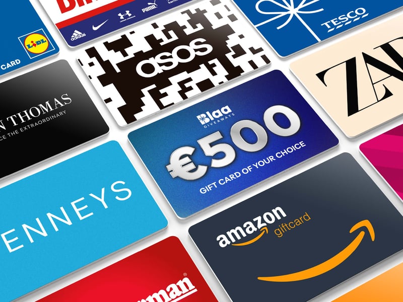 WIN €500 Gift Card of Choice!