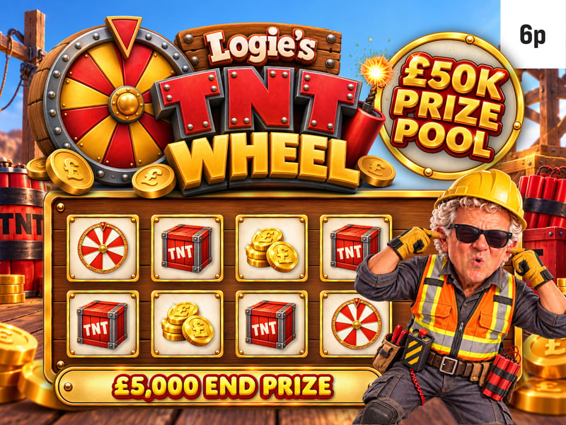Logies TNT Wheel - 50k Prize pool - £5k End Prize!