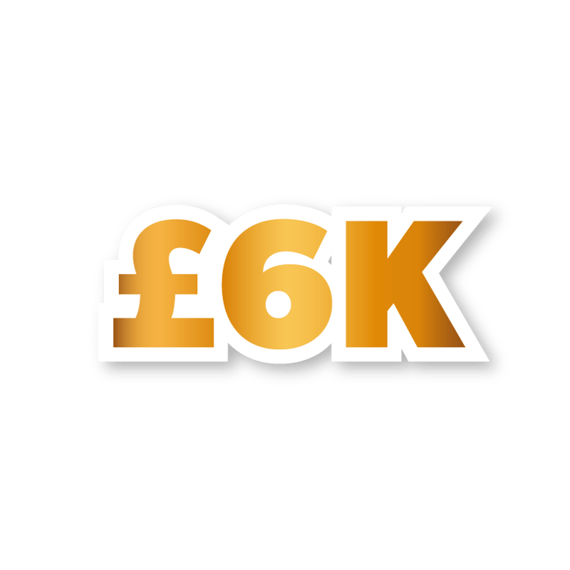 £6,000 Cash