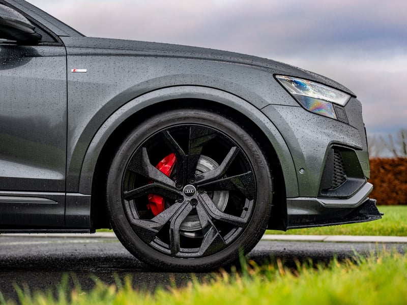 Grey Audi Q8 Quattro S-Line or £30,000