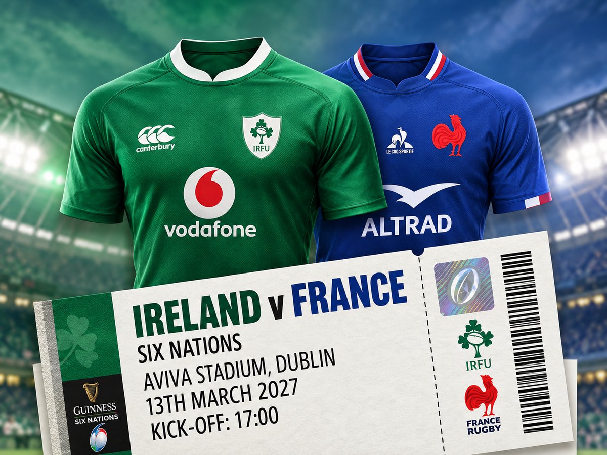 Ireland V France 6 Nations Rugby - Autodraw