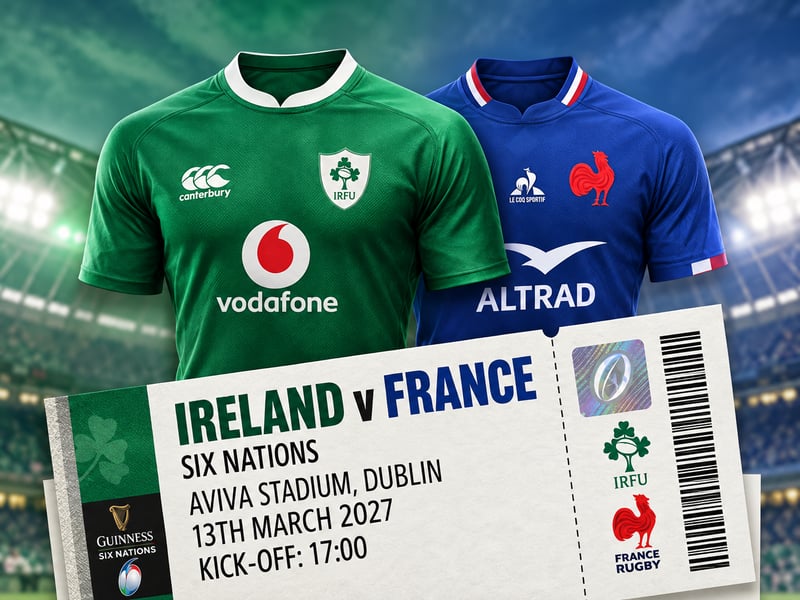 Ireland V France 6 Nations Rugby - Autodraw