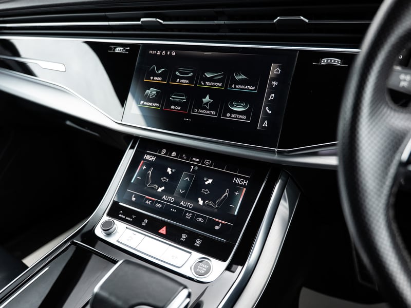 Grey Audi Q8 Quattro S-Line or £30,000