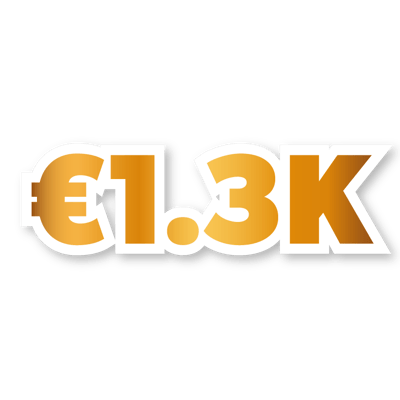 €1,300 Cash Prize