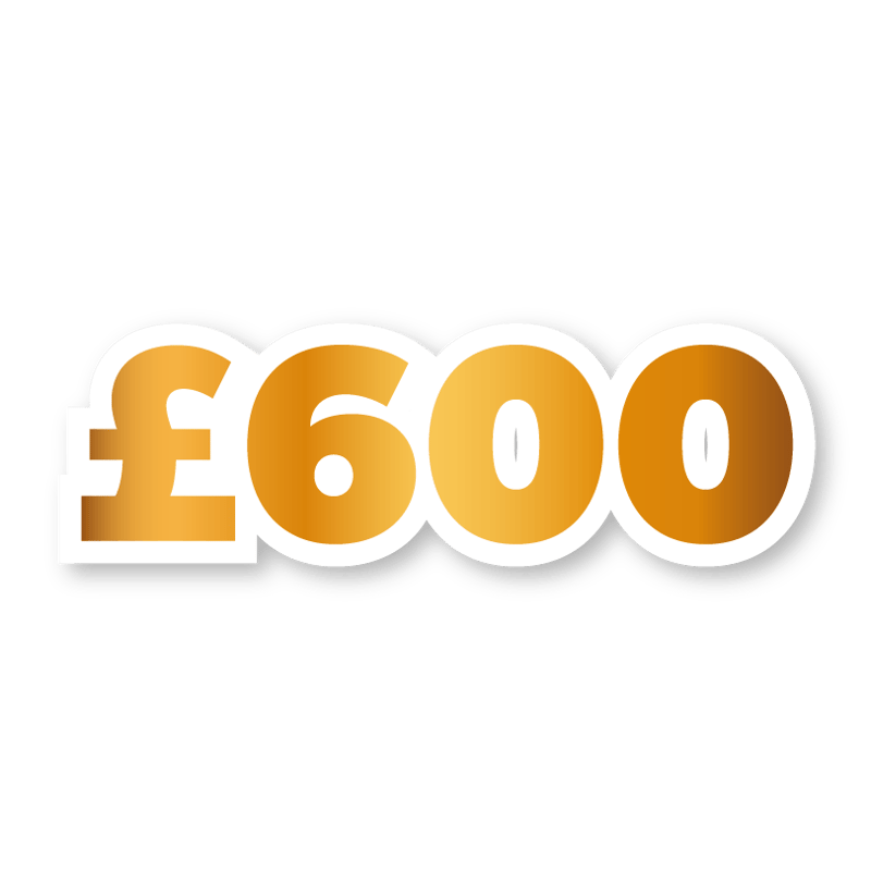 £600 Cash
