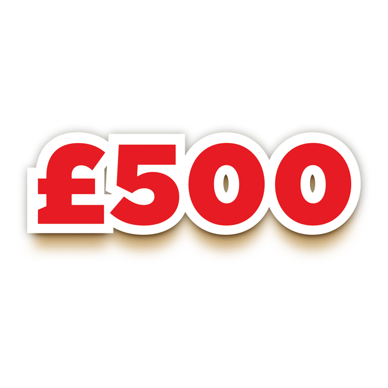 £500 Cash
