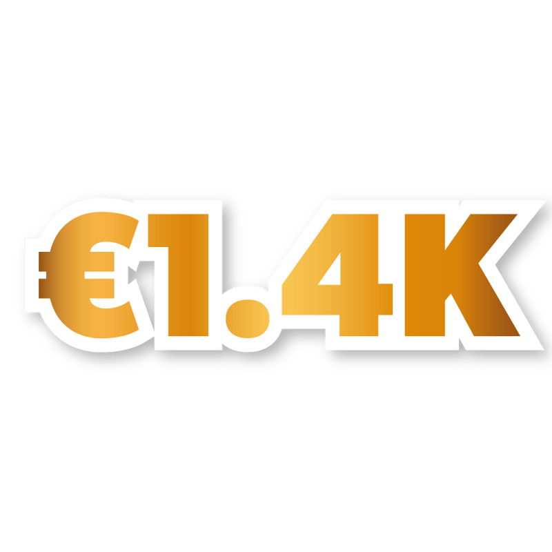 €1,400 Cash Prize