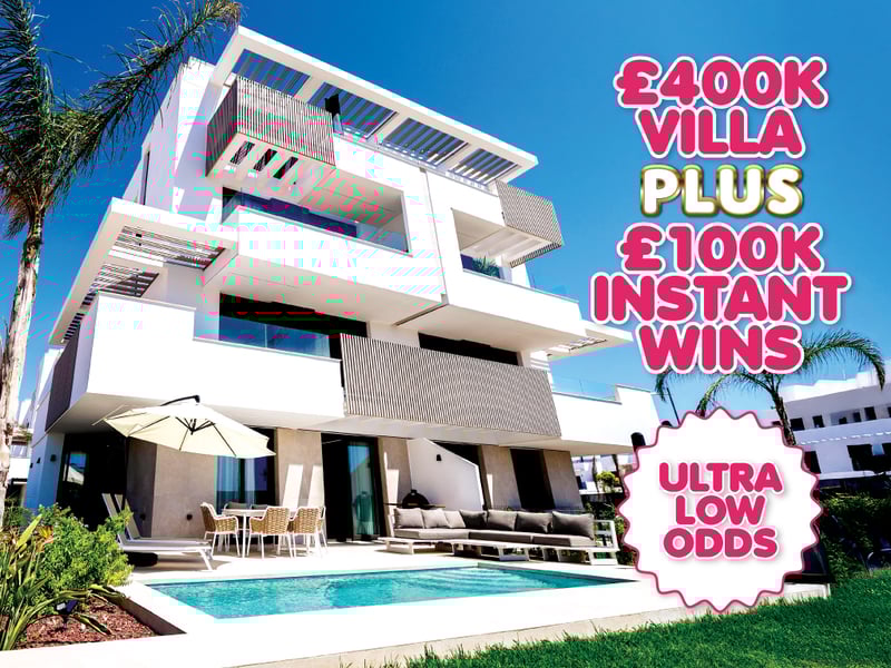 £400,000 Villa In Spain - Ultra Low Odds