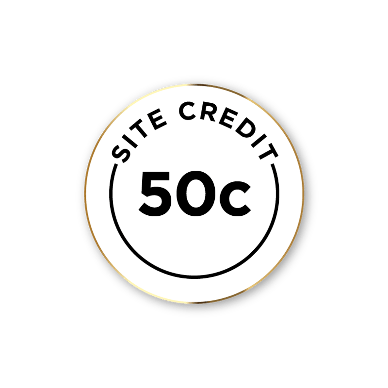 50c Site Credit