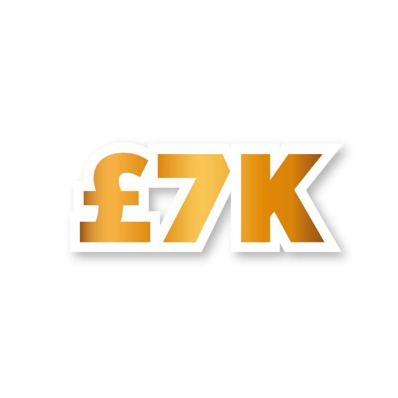 £7,000 Cash