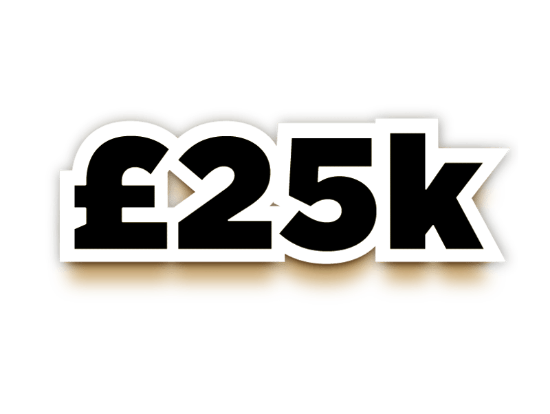£25,000 Tax Free Cash