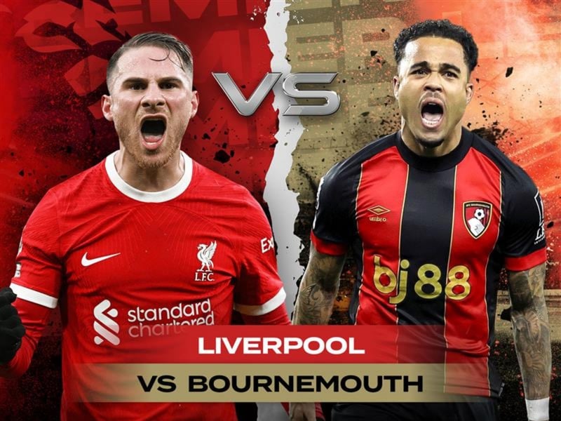 Liverpool vs Bournemouth Matchday Package