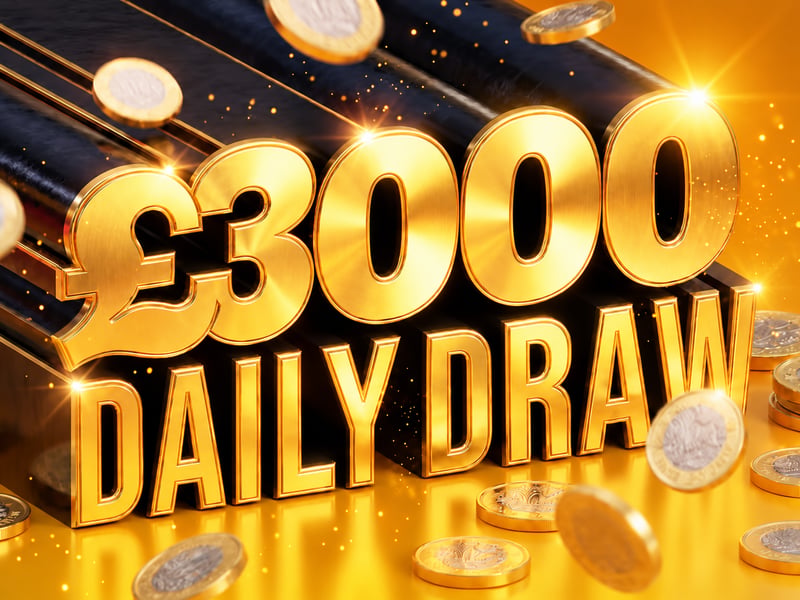 WIN £3000 CASH SATURDAY - Autodraw