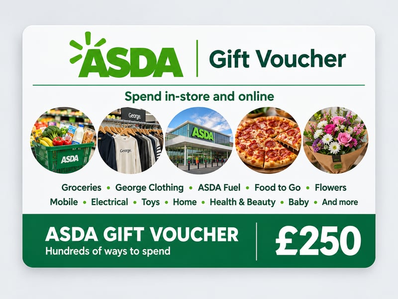 £250 Asda Voucher - Autodraw