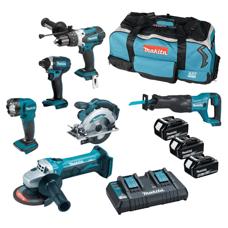Makita 6 Piece 18V Tool Bundle