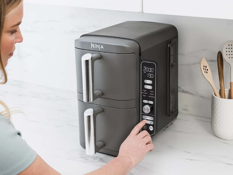 Ninja Air Fryer Max Stacked