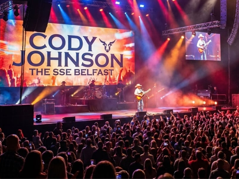 x2 Cody Johnson Tickets, SSE Belfast