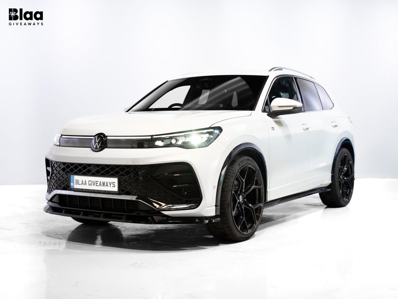WIN 2024 VW Tiguan R-Line or €50k Cash!