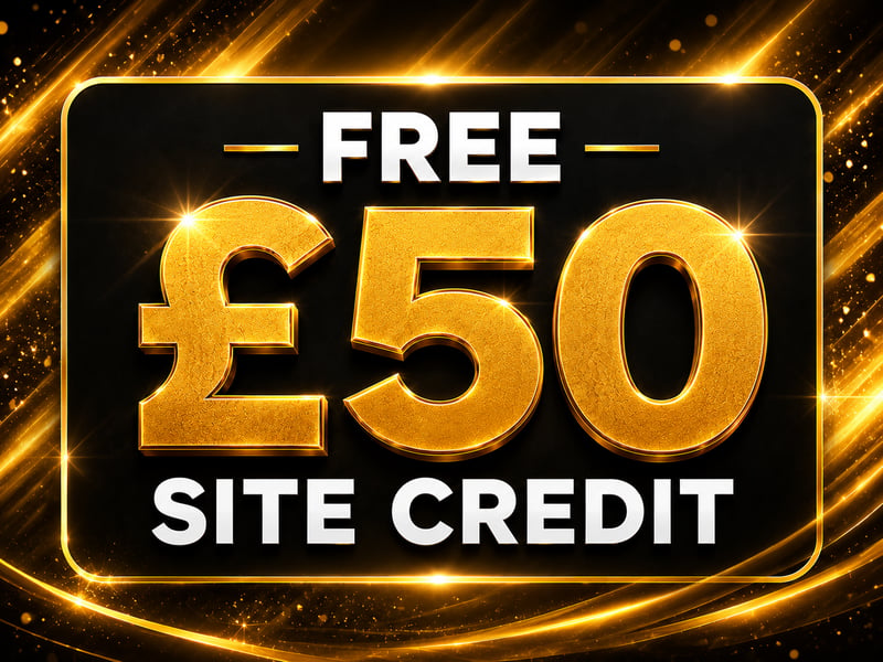 £50 Site Credit - FREE DRAW