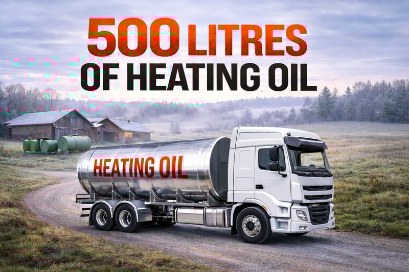500 Litres Heating Oil