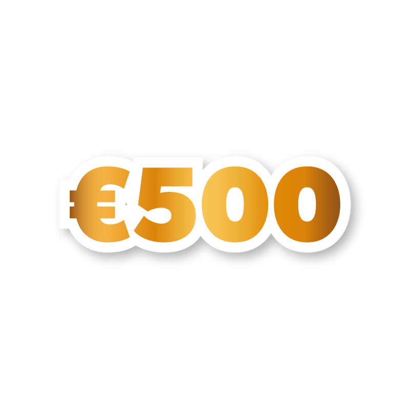 €500 Cash Prize