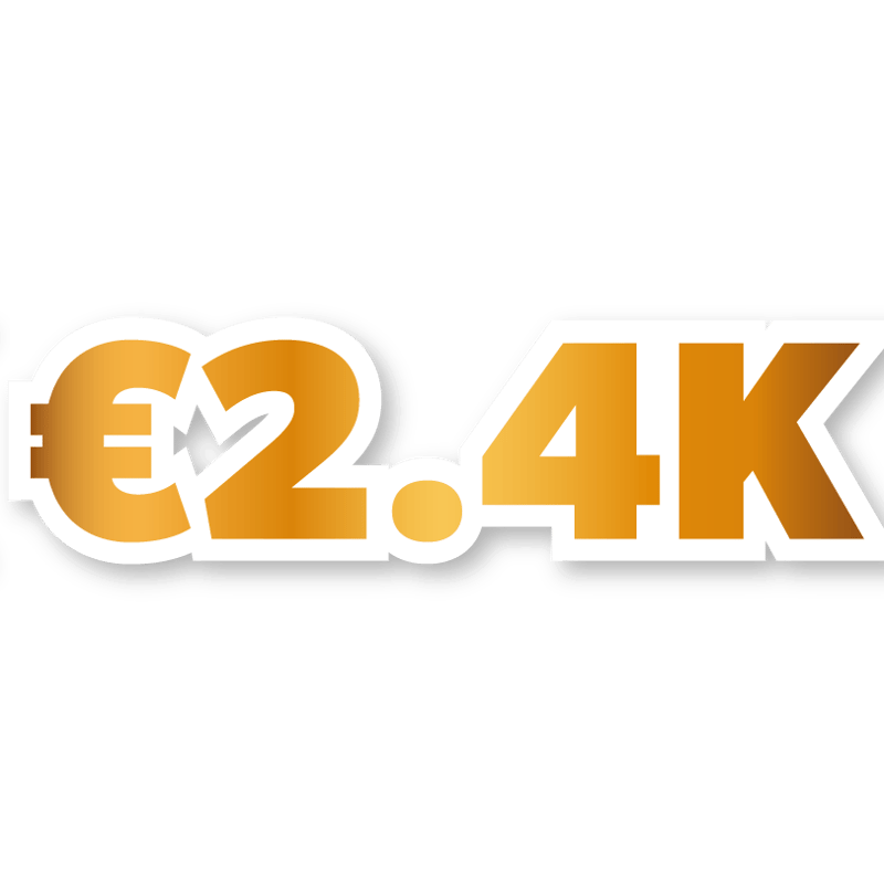 €2,400 Cash Prize