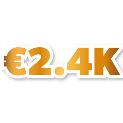 €2,400 Cash Prize