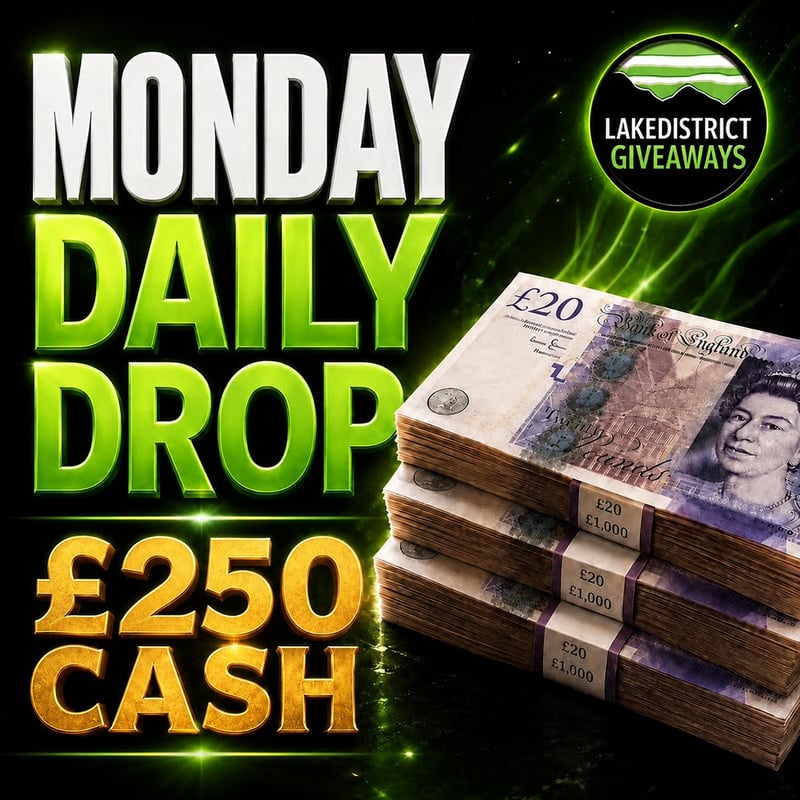 Monday Daily Drop - £250 Cash - AUTODRAW