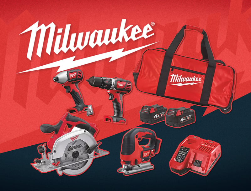 WIN Milwaukee Power Tool Bundle #4
