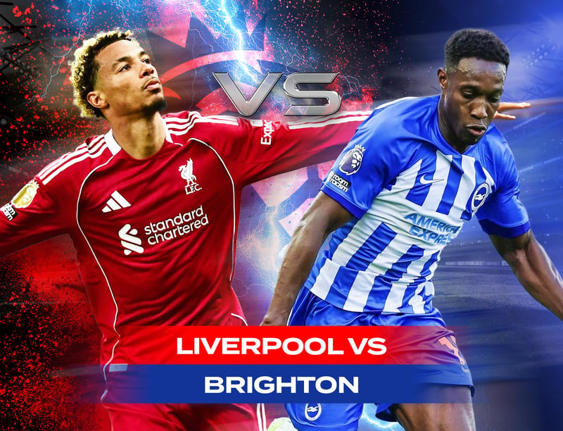 WIN Liverpool v Brighton Matchday Package!