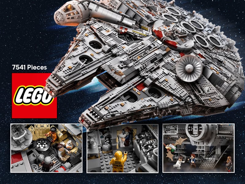 Win Lego Millennium Falcon Mega Set!