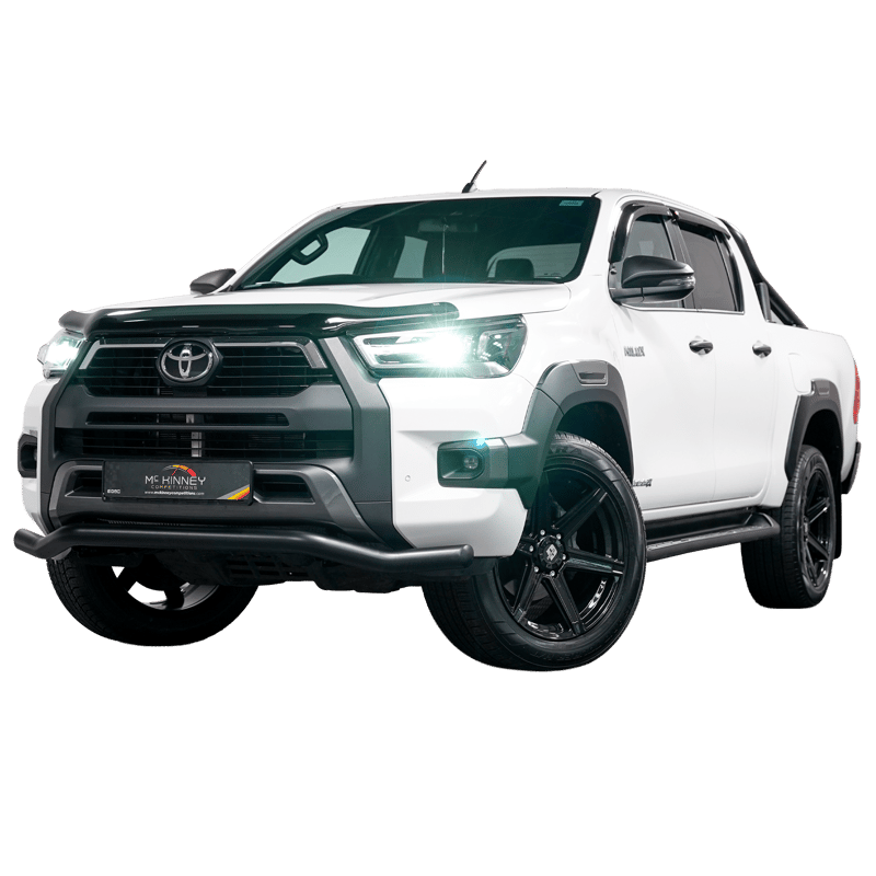2021 White Toyota Hilux