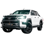 2021 White Toyota Hilux