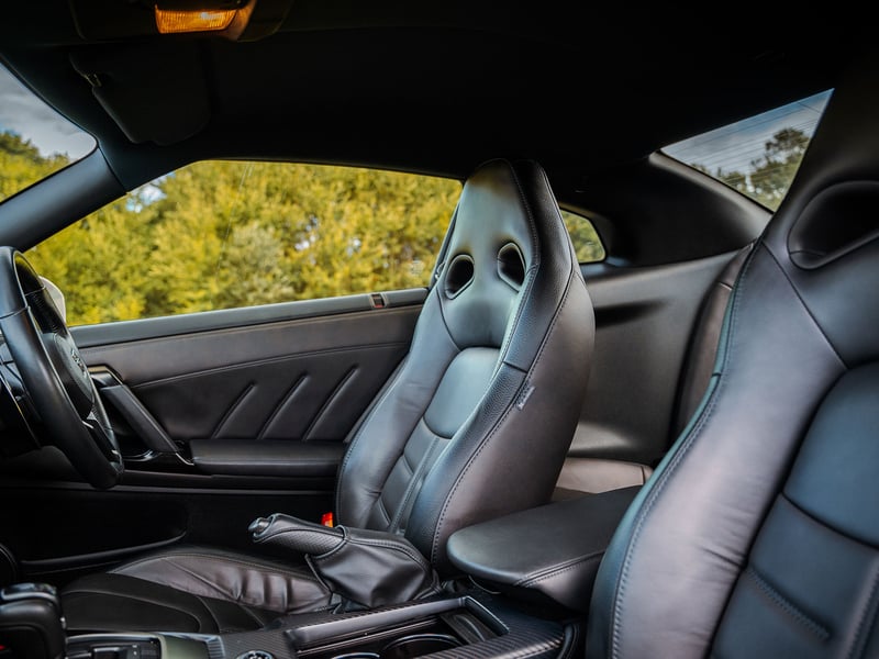 White Nissan GT-R Prestige