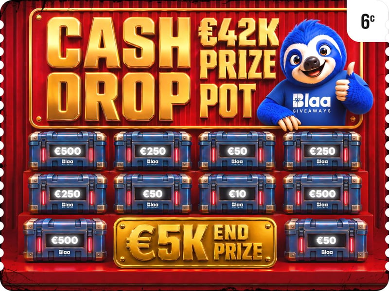 €42k Cash Drop Instant Win! - €5k End Prize