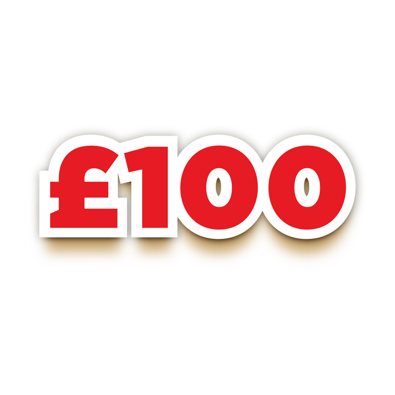 £100 Cash