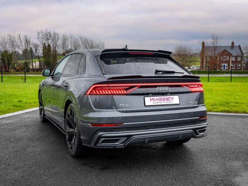 Grey Audi Q8 Quattro S-Line or £30,000