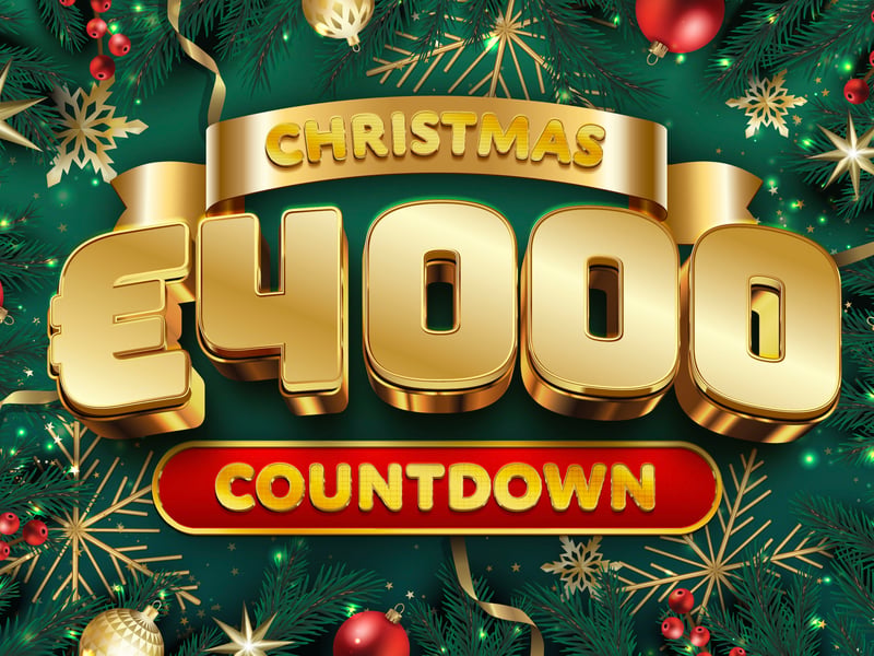 WIN €4k Xmas Countdown for 99c!