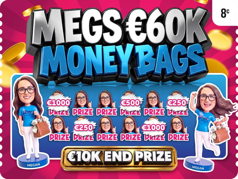 Meg's €60k Money Bag! - €60k Prize Pool - €10k End Prize