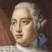 Formal painted portrait of King George III of Great Britain in royal regalia.