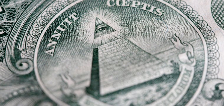 Great Seal pyramid eye conspiracy imagery history quiz