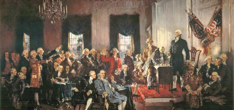 United States Constitution original document for history quiz