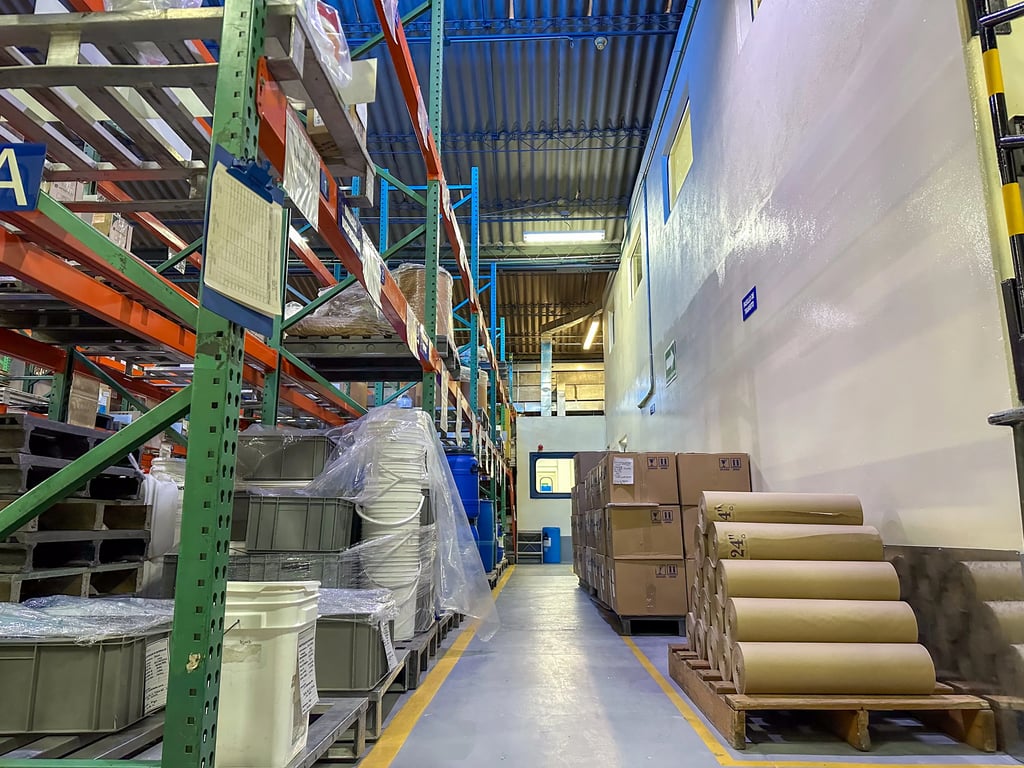 Proceso de fabricación de medicamentos en Arbofarma