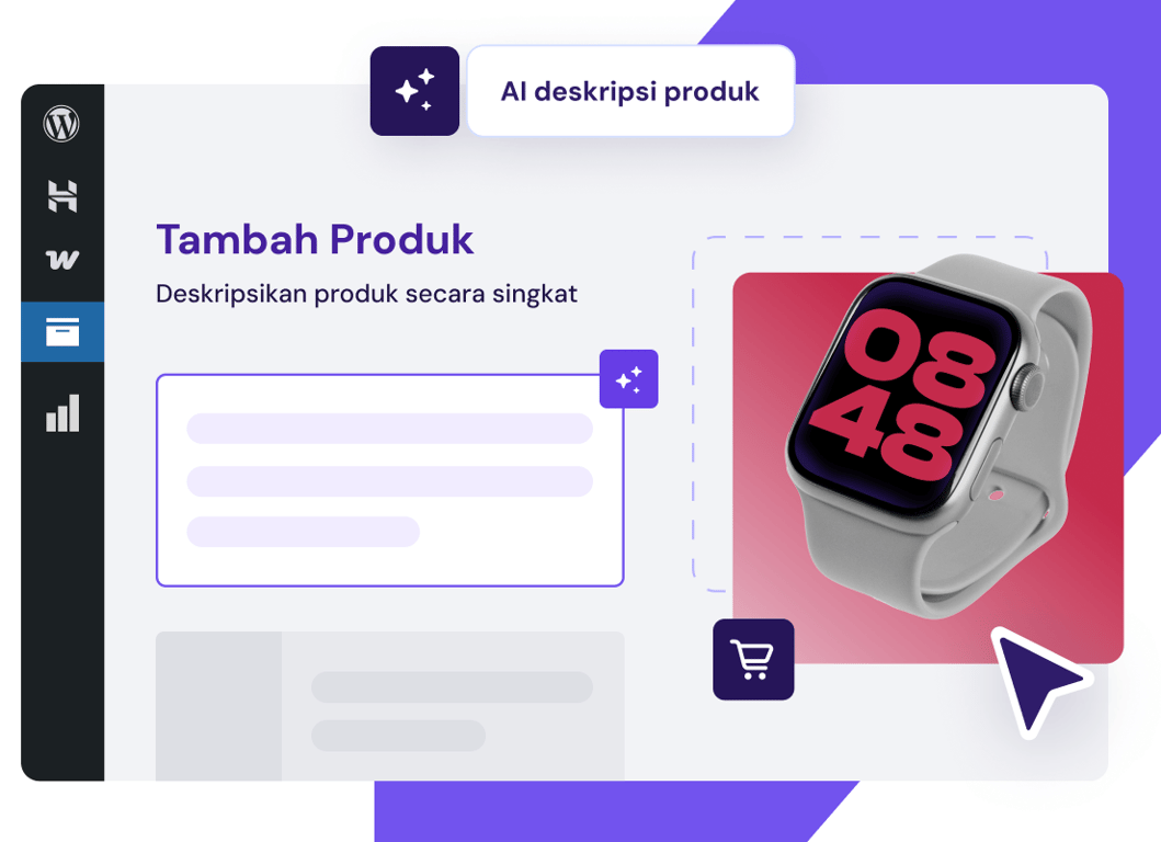 Setup cepat, upgrade mudah