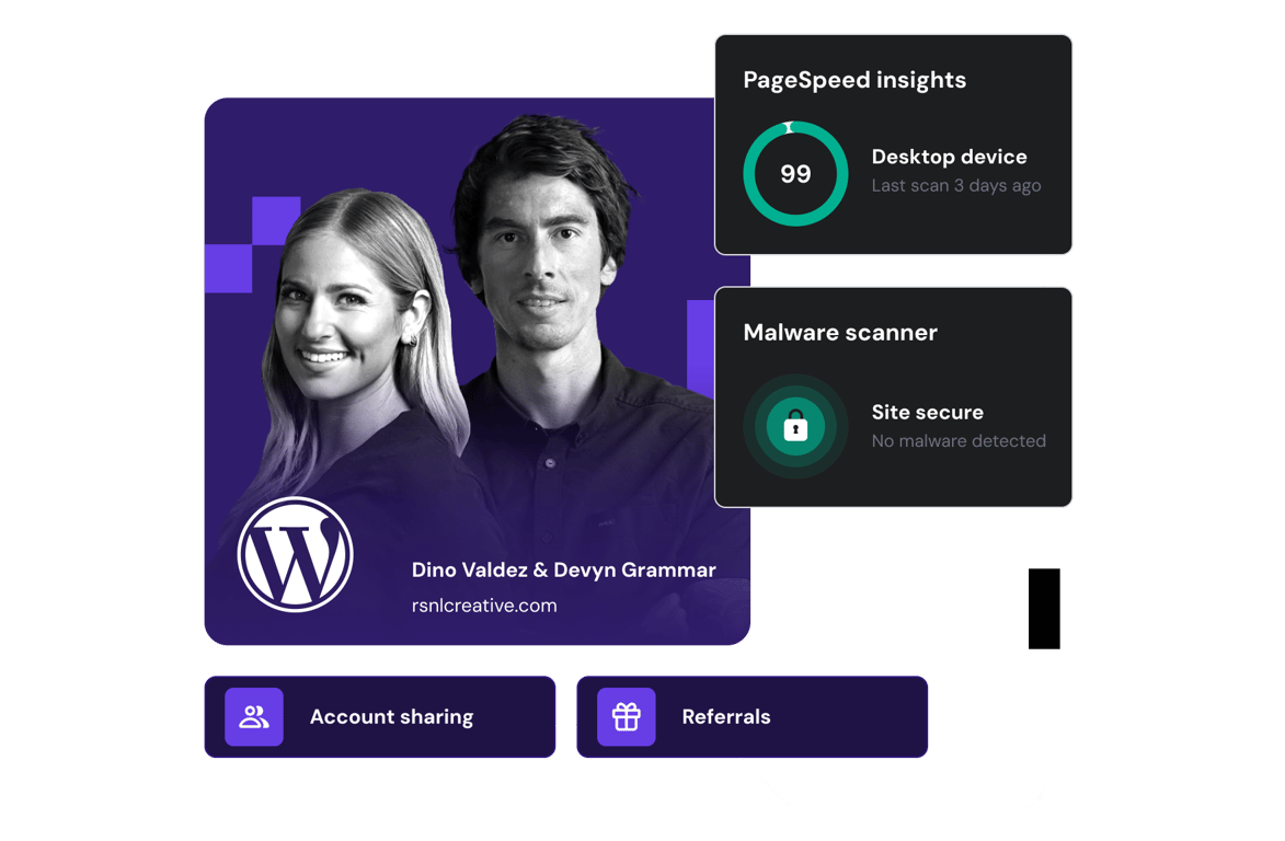 Agency web hosting. Professional. Reliable. Secure