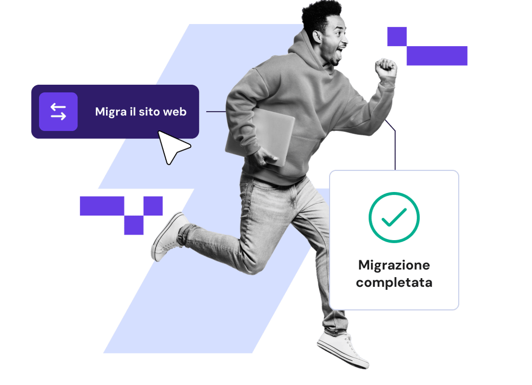 Migrazione gratuita di siti web WordPress