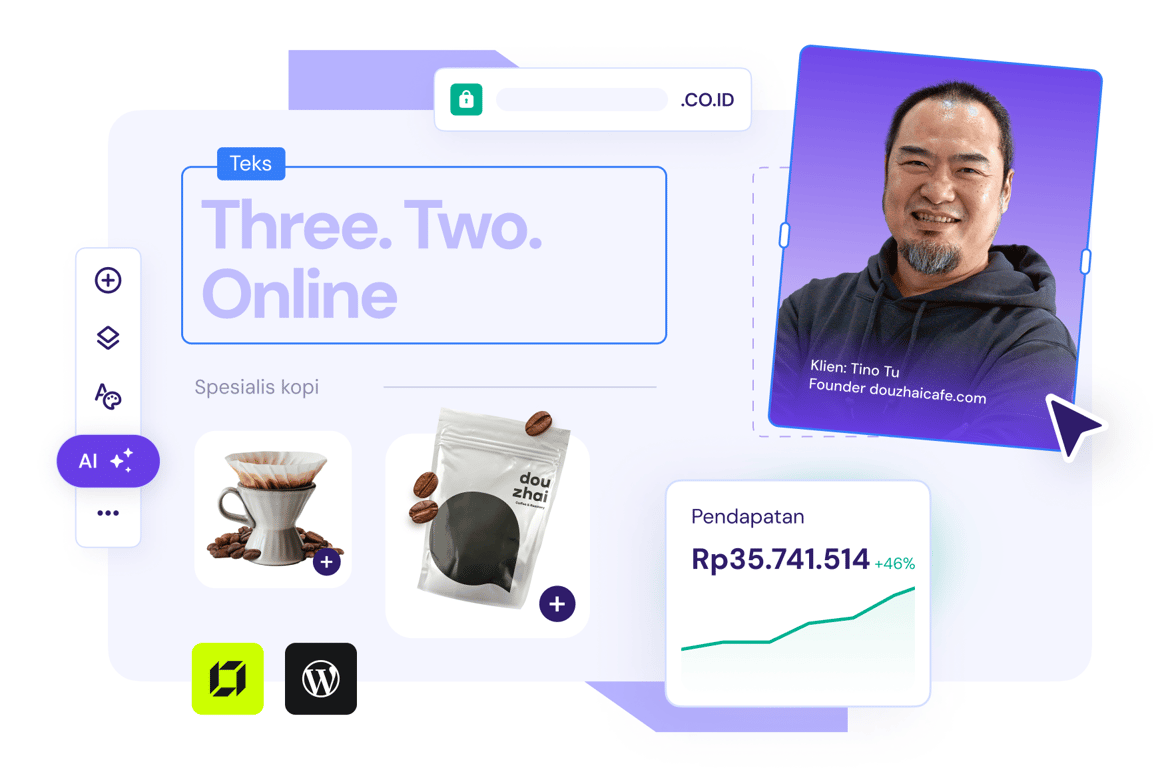 Hosting dengan Fitur Buat Website Terlengkap