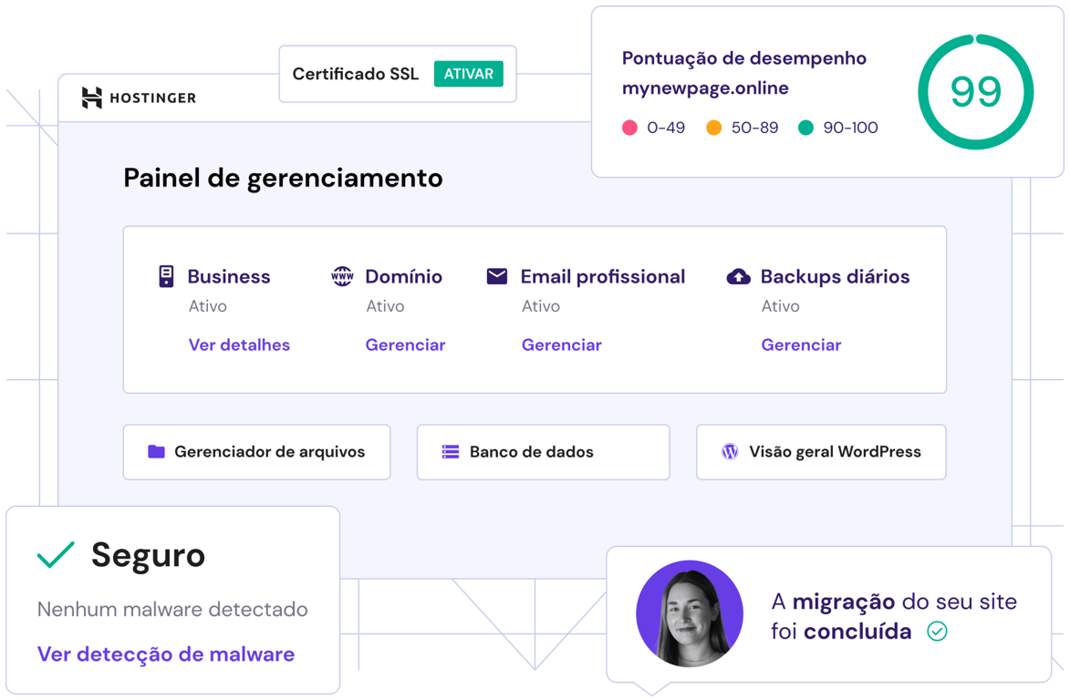 Uma nova hospedagem de site para seu projeto