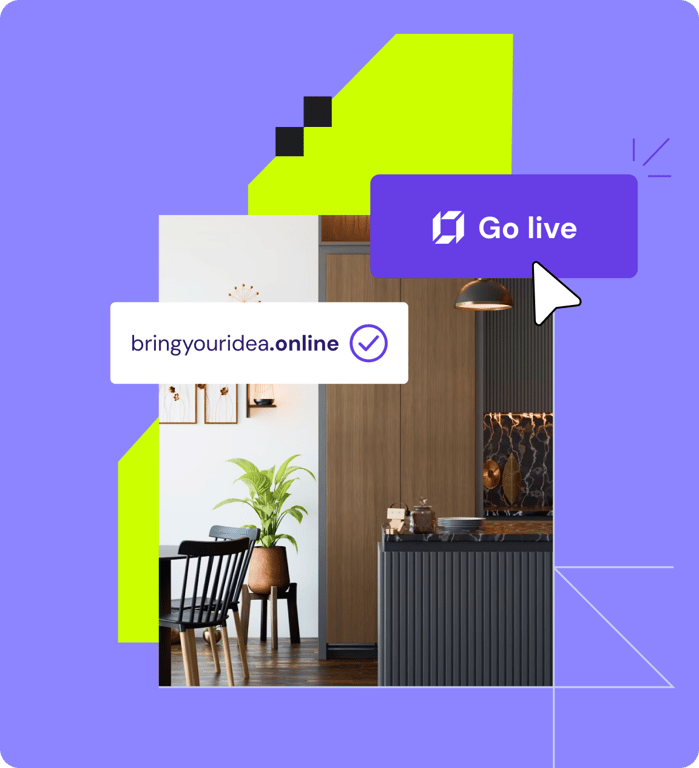 3. Go live