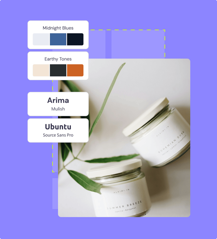 2. Customize your website